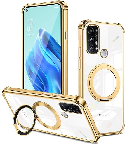 Amazon.co.jp: ZHIYIJIA OPPO Reno5 A 用 ケース クリア リング付き